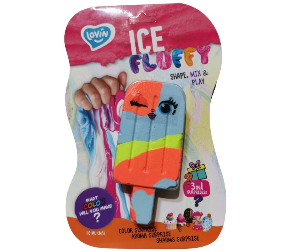 Antistresový ledový sliz — zmrzlina